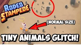 RODEO STAMPEDE INSANE "TINY ANIMALS" GLITCH! [Gameplay]