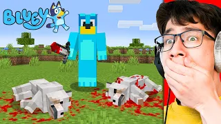 I Fooled my Friend as BLUEY in Minecraft