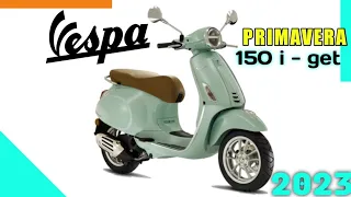 2023 Vespa Primavera 150 I - Get | Full specs, advanced key features, Quick review, Price & colors