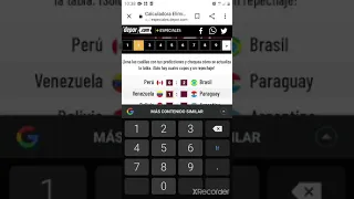 Prediccion de la facha 2 de las eliminatorias Qatar 2022