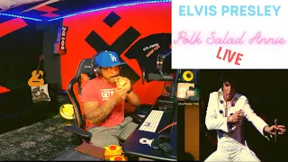 Elvis Presley - Polk Salad Annie Live Las Vegas | Kito Abashi Reaction