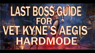 ESO - Vet KA HM Last Boss Guide (TANK)