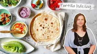 Puha tortilla recept