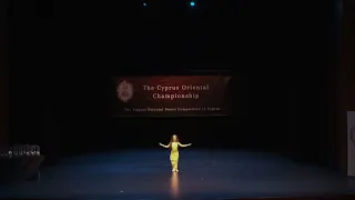 Nicole Rodotheou 1st Place The Cyprus Oriental Championship 2024