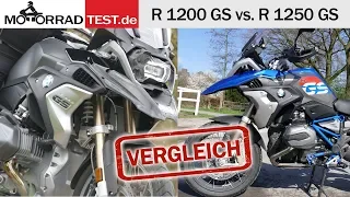 BMW R 1200 GS vs. R 1250 GS | Vergleich der Bestseller Adventure-Bikes von BMW