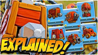 Seige Machines Explained! In-Depth Tutorial! (Clash of Clans)