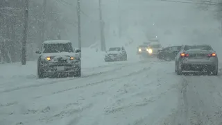 Winter Storm Travel Nightmare,  Shaker Heights, OH - 1/19/2024