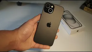 Unboxing iPhone 15 (Black) on Australian Release Day