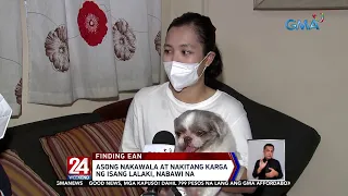 Asong nakawala at nakitang karga ng isang lalaki, nabawi na | 24 Oras Weekend