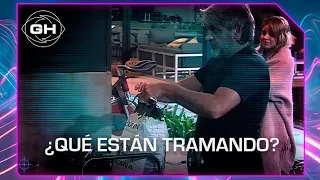 Una charla entre Darío y Coty antes de prender el fuego en la parrilla - Gran Hermano