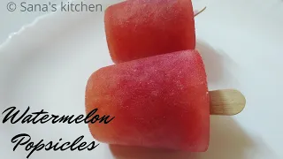 Watermelon Popsicles | Summer Special Recipes |  Watermelon Ice Candy | Watermelon Ice Cream |