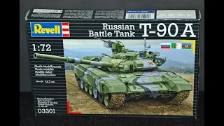 Revell - T-90A Soviet Tank - MODEL BUILD