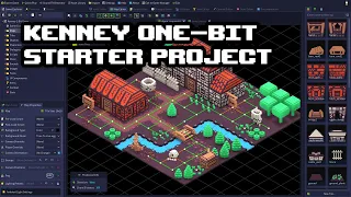 RPG in a Box - Starter Project (Kenney 1-Bit Assets)