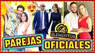 RETO 4 ELEMENTOS - PAREJAS OFICIALES DE LOS PARTICIPANTES - 4a TEMPORADA | CANAL 5