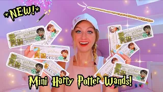 UNBOXING 10 *MINI* HARRY POTTER MYSTERY WANDS!!😍🪄 (GOLDEN, LUMOS AND METALLIC!😱✨)