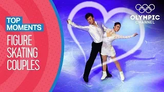 Olympic Figure Skating pairs who found Love on Ice | Top Moments