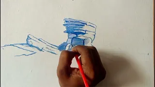 A Simple Water Colour technique | Water Colour Painting | Samson Canvas