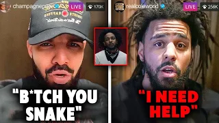 Drake IMPODING J Cole To Back Kendrick Lamar!