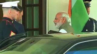 PM Modi arrives at White House to meet President Obama - ANI News