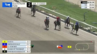 Gulfstream Park Carrera 2 - 21 de Julio 2023