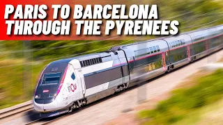 Paris to Barcelona by 300km/h TGV Duplex high speed train