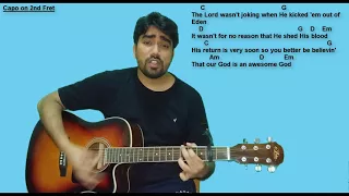 Awesome God (Our God is an Awesome God) ll Christian Worship song ll Guitar Tutorial