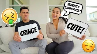 Couples Play CUTE or CRINGE! *Gets Intense*