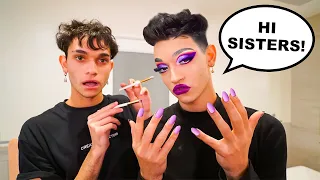 Transforming My Twin Brother into James Charles!