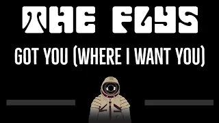 The Flys • Got You Where I Want You (CC) 🎤 [Karaoke] [Instrumental Lyrics]