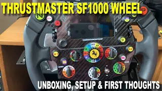 Unboxing And Setting Up The Thrustmaster SF1000 Wheel: The Ultimate Racing Experience!