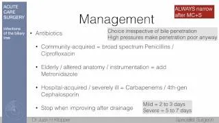 B02 Acute Cholangitis