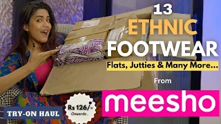 *Huge* collection of MEESHO ~ SANDALS | Flats | jutties || Tryon Hual | Honest review | gimaashi 💕