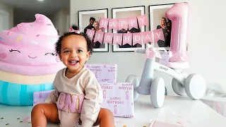 KYLAH'S FIRST BIRTHDAY VLOG!!