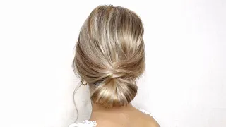 ПРОСТОЙ И КРАСИВЫЙ ПУЧОК НА ЛЮБУЮ ДЛИНУ ВОЛОС | HOW TO: SIMPLE UPDO FOR LONG/MEDIUM/SHORT HAIR