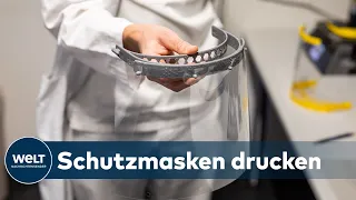 SOLIDARITÄT IN CORONA-ZEITEN: Covid-19-Schutzmasken aus dem 3D-Drucker für Krankenhäuser