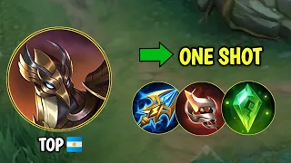 👉KAJA ONE SHOT BUILD! GAMEPLAY INTENSO! Mobile legends 2024/ Top global