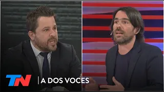 El fuerte cruce entre Nicolás Del Caño y Martín Tetaz en A DOS VOCES