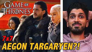 Game Of Thrones Season 7 Episode 7: The Dragon & The Wolf | REACTION/REVIEW | *First Time Watching*