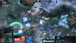 #253 ShowTime(P) vs. HeRoMaRinE(P) - EPS Winter 2013 Cup #2 StarCraft II Heart of the Swarm Video