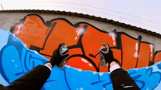 Graffiti - Tesh | UNDERWATER | GoPro [4K]