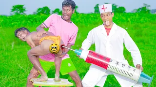 Must Watch New Funny Video 2023 Totally Amazing Comedy Doctor Funny Video Ep 187 By @FamilyFunTv1