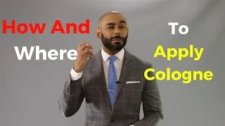 How And Where To Apply Cologne