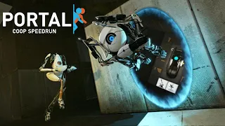 Portal 2 Coop Speedrun in 9:08.015 (World Record)