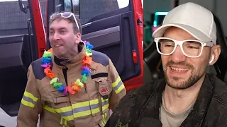 Sandra randaliert bei der Feuerwehr