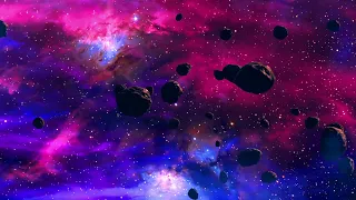 COSMIC RELAXATION | 3 HOURS of 4K Deep Space Floating Asteroids | Ambient Meditation and Sleep Music