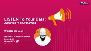 Listen To Your Data: Analytics in Social Media