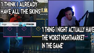 Sen Tarik and Stewie2K Reacts To His Valorant *Night Market* Skins