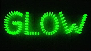 INSANE Glow-in-the-Dark Dominoes!