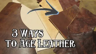 3 Ways to Age Leather Quickly