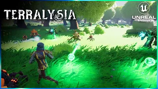 Terralysia - First Impression Gameplay I New Bullet Heaven
